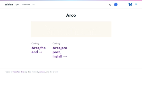 arco screenshot