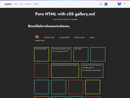 css/pure-html-with-css-gallery screenshot