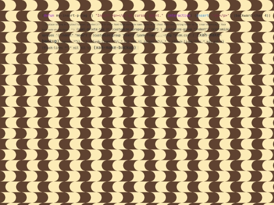 emacs/lisp/8 screenshot