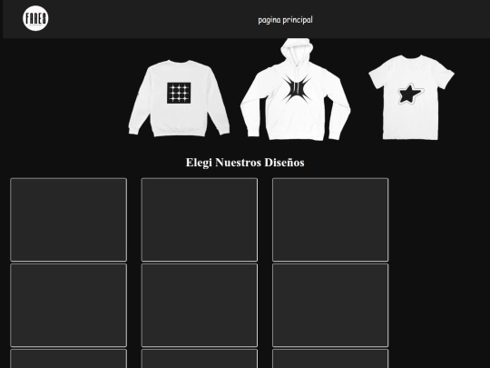 FARES /producctos screenshot