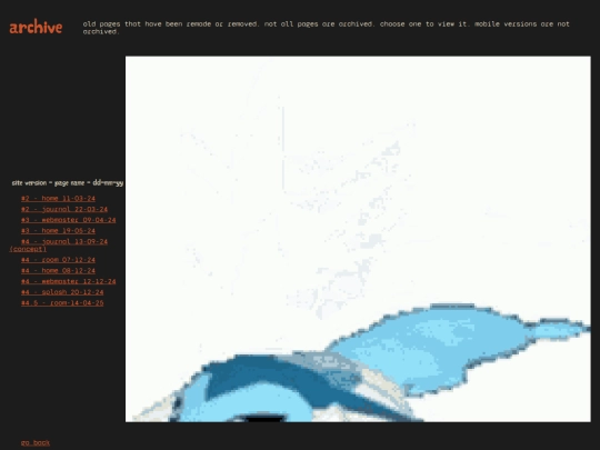 archive screenshot