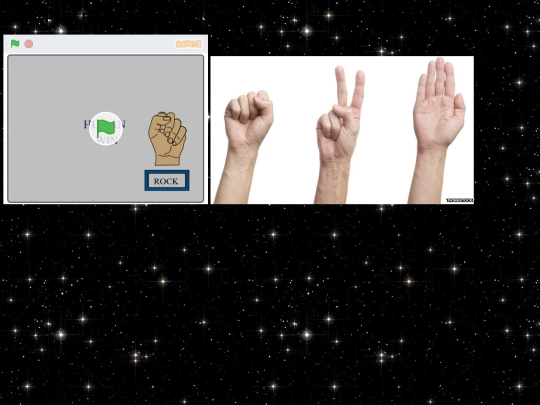 rock-paper-scissors screenshot