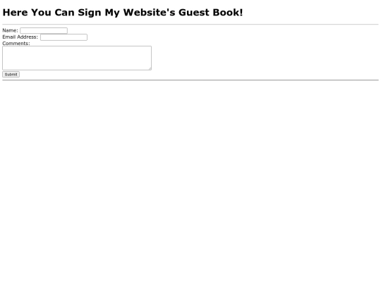 signtheguestbook screenshot