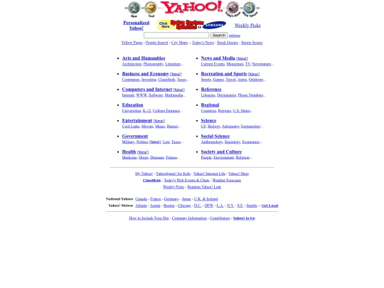 yahoo screenshot