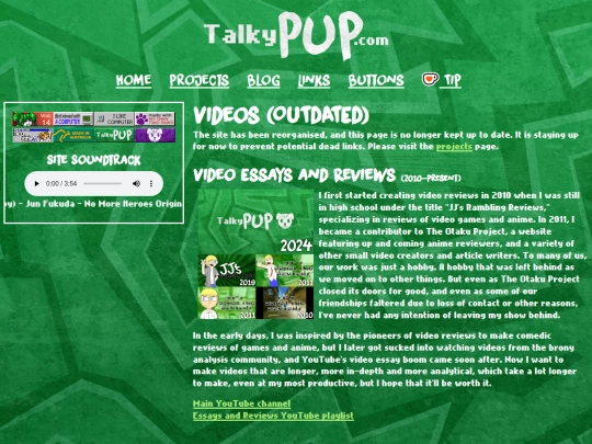 videos screenshot