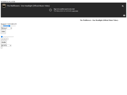 webdeck screenshot