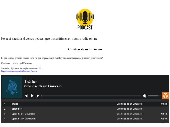 podcast screenshot