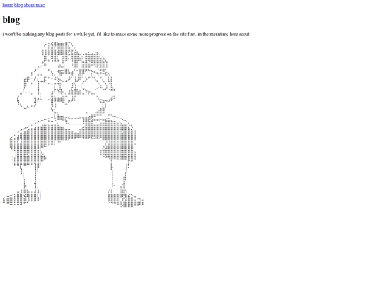 blog screenshot