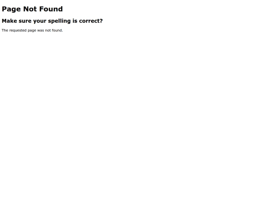 not_found screenshot