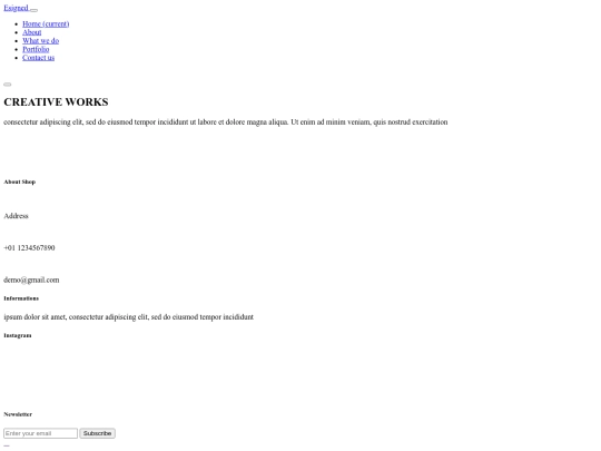 portfolio screenshot