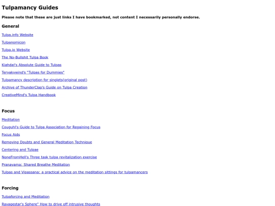 tulpamancy screenshot