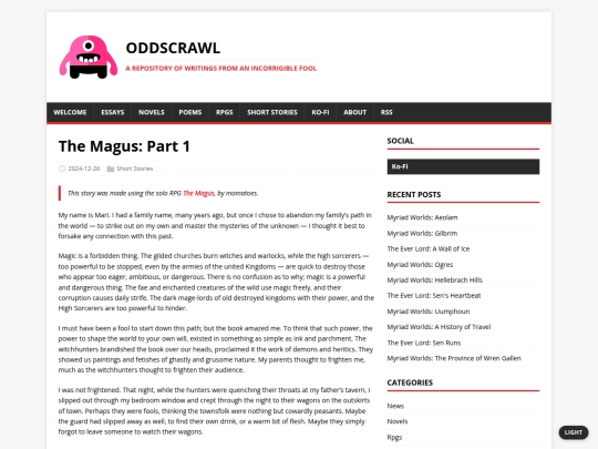 shortstories/the-magus/part-1 screenshot