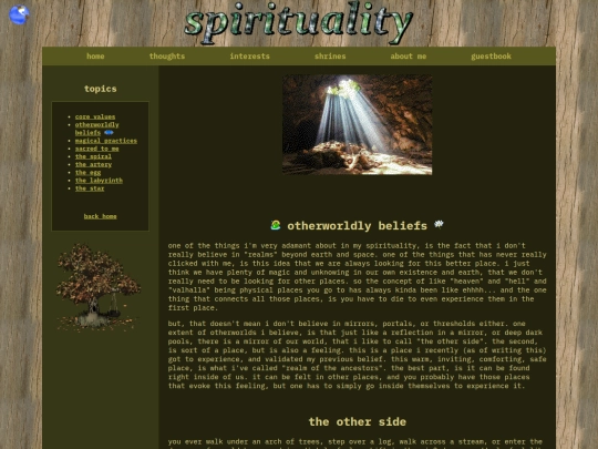 interests/otherworldly-beliefs screenshot