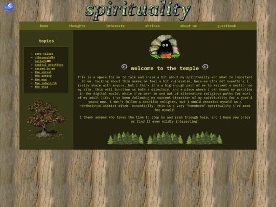 interests/spirituality-home screenshot