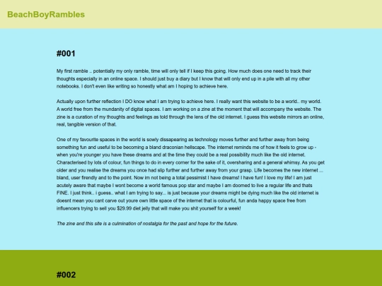 BeachBoyRambles screenshot