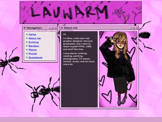 aboutme screenshot