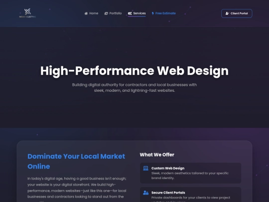 webdesign screenshot