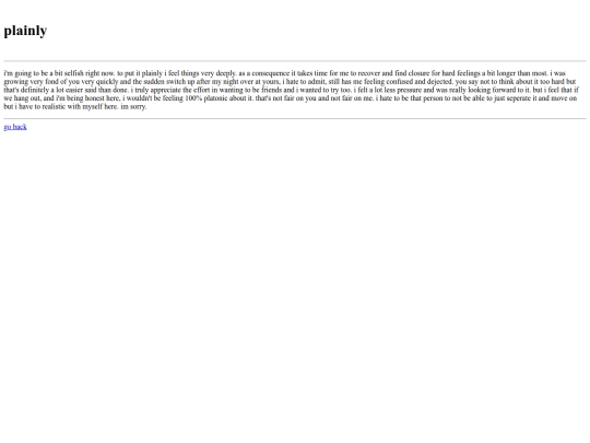 plainly screenshot