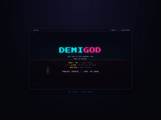 DEMIGOD screenshot