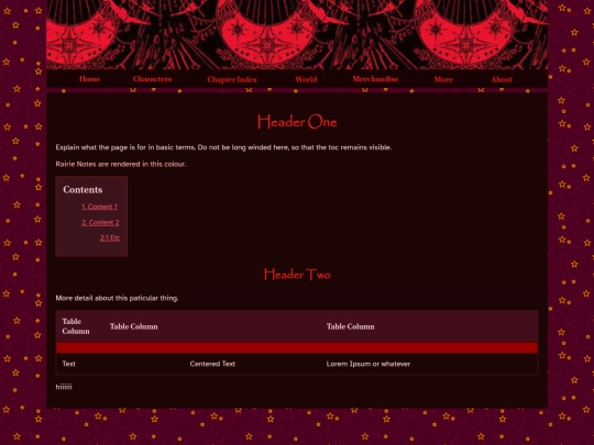 internaltemplate screenshot