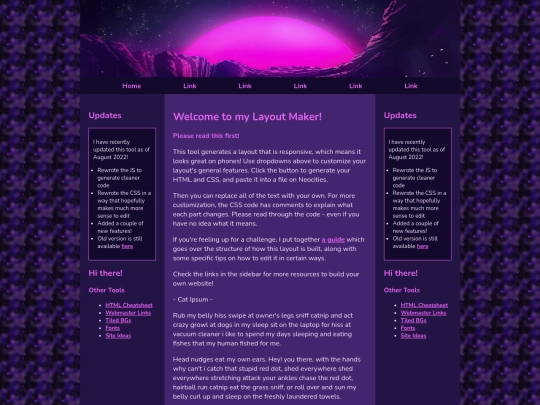 homepage screenshot