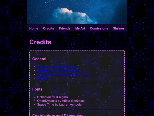 credits screenshot