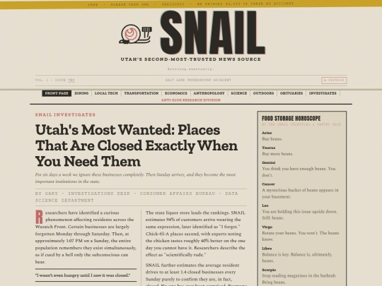 snail screenshot