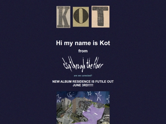 indexalbumreleasemainpage screenshot