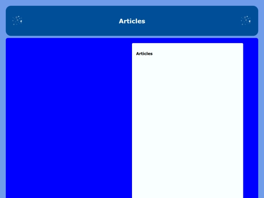 articles screenshot