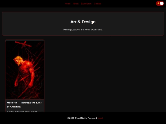 BA-artdesign screenshot