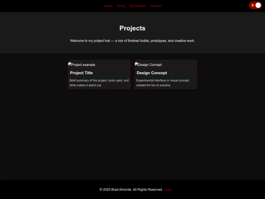 BA-projects screenshot