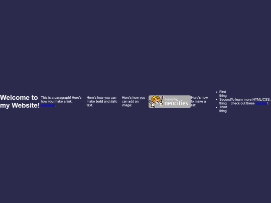 interests screenshot