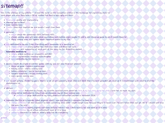 sitemap screenshot
