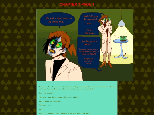 atomic gothic test/comicpages/codec1 screenshot