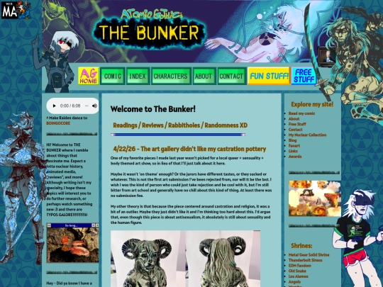 atomic gothic test/thebunker screenshot
