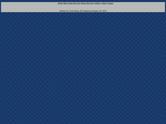 blog screenshot