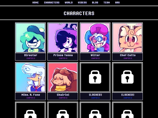 characters screenshot