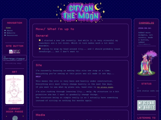 about/now screenshot