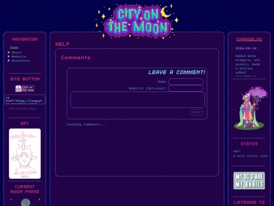 about/test screenshot