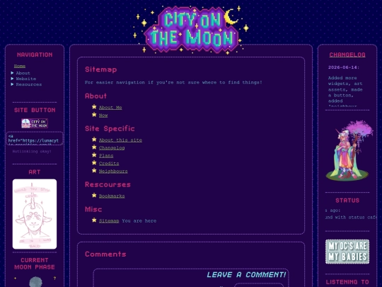 sitemap screenshot
