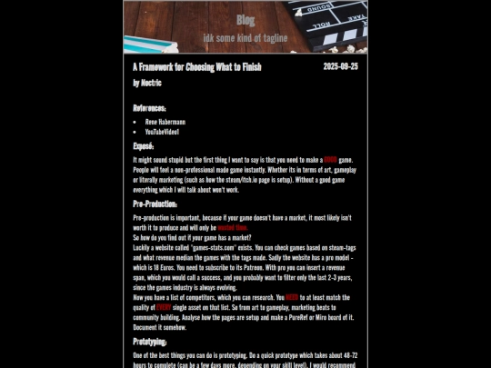 blogindex screenshot