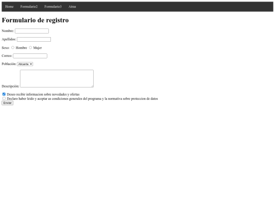 Ejercicio1/formulario2 screenshot