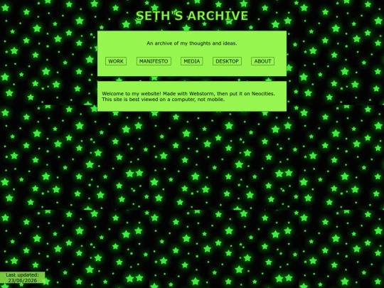 index screenshot