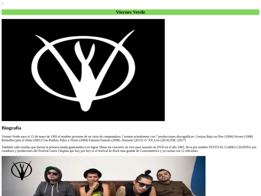 Viernes Verde screenshot