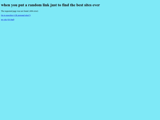 not_found screenshot