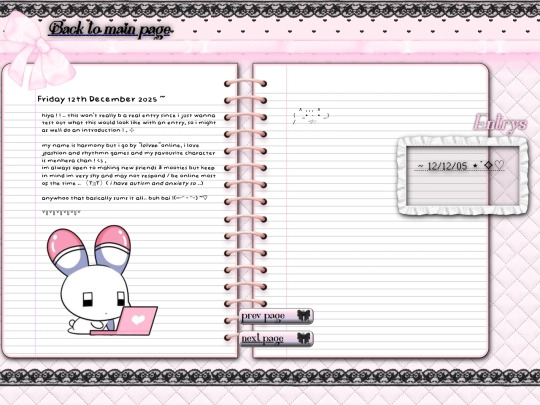 diary/pages1-2 screenshot