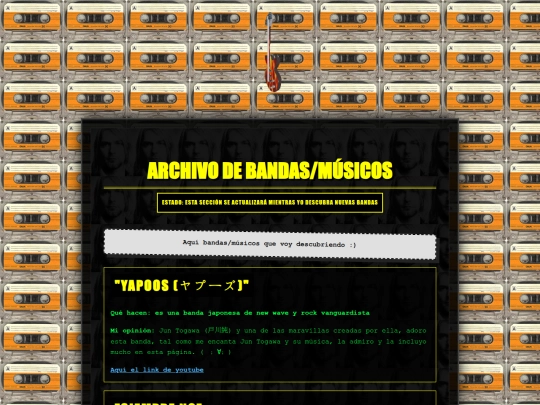 bands screenshot