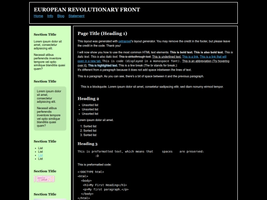 index screenshot