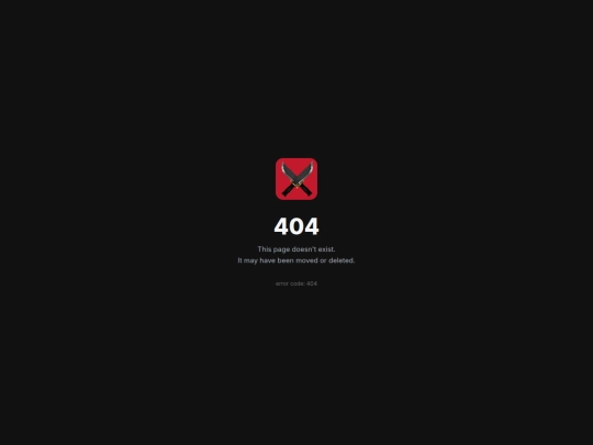 not_found screenshot