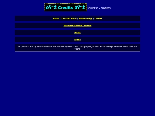 credits screenshot
